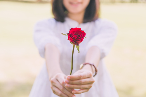 一輪の花